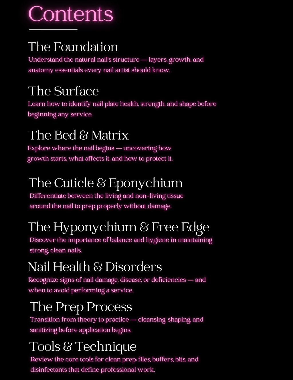 Sugar Coat - Understanding the Anatomy of the Nail™