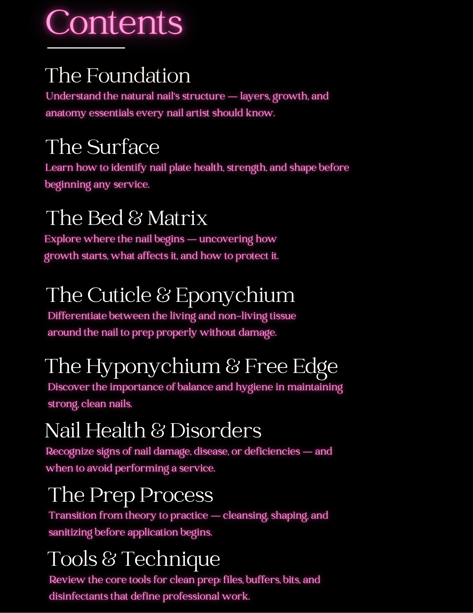 Sugar Coat - Understanding the Anatomy of the Nail™
